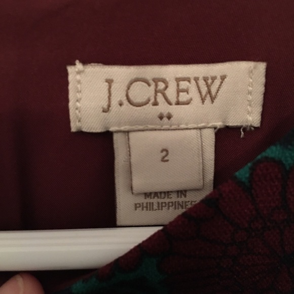 J. Crew floral print dress like new - Picture 3 of 4